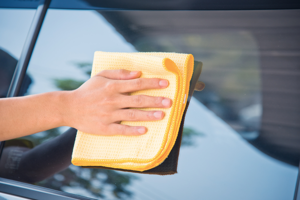 maintain car door glass